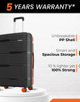 HRX by Hrithik Roshan Large Check-in Suitcase (75 cm) 8 Wheels - Zanzibar