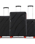 HRX by Hrithik Roshan Hard Body Set of 3 Luggage 8 Wheels - Madrid