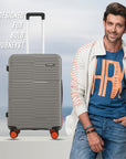 HRX by Hrithik Roshan Medium Check-in Suitcase (65 cm) 8 Wheels - Zanzibar