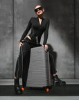 HRX by Hrithik Roshan Medium Check-in Suitcase (65 cm) 8 Wheels - Zanzibar