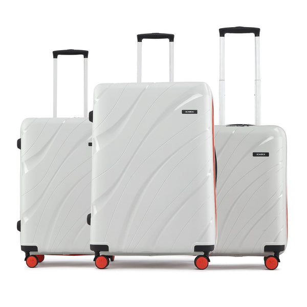 HRX by Hrithik Roshan Hard Body Set of 3 Luggage 8 Wheels - Madrid