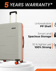 HRX by Hrithik Roshan Large Check-in Suitcase (75 cm) 8 Wheels - Zanzibar