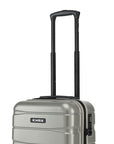 HRX by Hrithik Roshan Small Cabin Suitcase (56 cm) 8 Wheels - Brute - Silver
