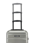 HRX by Hrithik Roshan Small Cabin Suitcase (56 cm) 8 Wheels - Brute - Silver