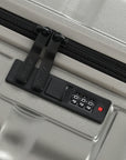 HRX by Hrithik Roshan Small Cabin Suitcase (56 cm) 8 Wheels - Brute - Silver