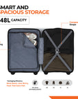 HRX by Hrithik Roshan Small Cabin Suitcase (56 cm) 8 Wheels - Zanzibar