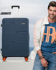 HRX by Hrithik Roshan Large Check-in Suitcase (75 cm) 8 Wheels - Zanzibar