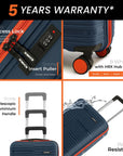 HRX by Hrithik Roshan Large Check-in Suitcase (75 cm) 8 Wheels - Zanzibar