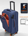 HRX Overdrive Spinner Trolley- Soft Body Luggage