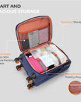 HRX Overdrive Spinner Trolley- Soft Body Luggage