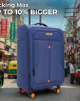 HRX Overdrive Spinner Trolley- Soft Body Luggage