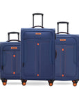 HRX Overdrive Spinner Trolley- Soft Body Luggage