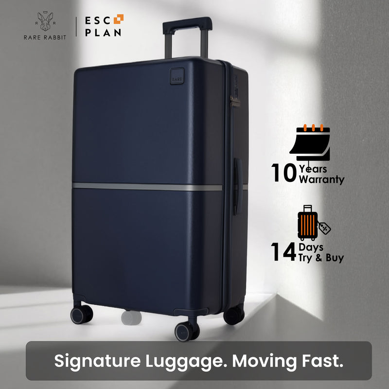 RARE RABBIT Tony Trolley – Hard Shell Polycarbonate Luggage