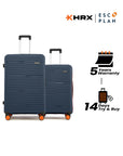 HRX by Hrithik Roshan Hard Body Set of 2 Luggage 8 Wheels - Zanzibar