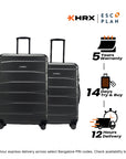 HRX by Hrithik Roshan Hard Body Set of 2 Luggage 8 Wheels - Brute