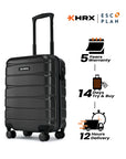 HRX by Hrithik Roshan Small Cabin Suitcase (56 cm) 8 Wheels - Brute