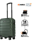 HRX by Hrithik Roshan Small Cabin Suitcase (56 cm) 8 Wheels - Brute
