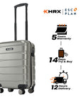 HRX by Hrithik Roshan Small Cabin Suitcase (56 cm) 8 Wheels - Brute