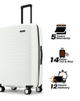 HRX by Hrithik Roshan Large Check-in Suitcase (75 cm) 8 Wheels - Kyoto