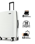 HRX by Hrithik Roshan Large Check-in Suitcase (75 cm) 8 Wheels - Kyoto