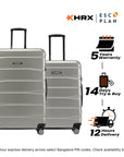 HRX by Hrithik Roshan Hard Body Set of 2 Luggage 8 Wheels - Brute