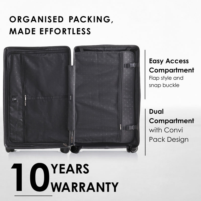 RARE RABBIT Tony Trolley – Hard Shell Polycarbonate Luggage