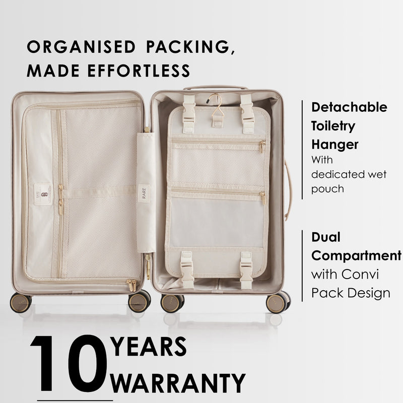 RARE RABBIT Tony Trolley – Hard Shell Polycarbonate Luggage