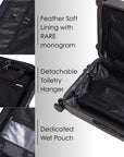 RARE RABBIT Tony Trolley – Hard Shell Polycarbonate Luggage