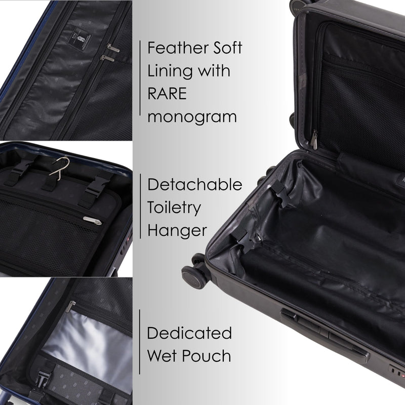 RARE RABBIT Tony Trolley – Hard Shell Polycarbonate Luggage