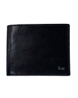 Rare rabbit' Corp 2 (Leather) Wallet-Bi-Fold (Cc)-Black