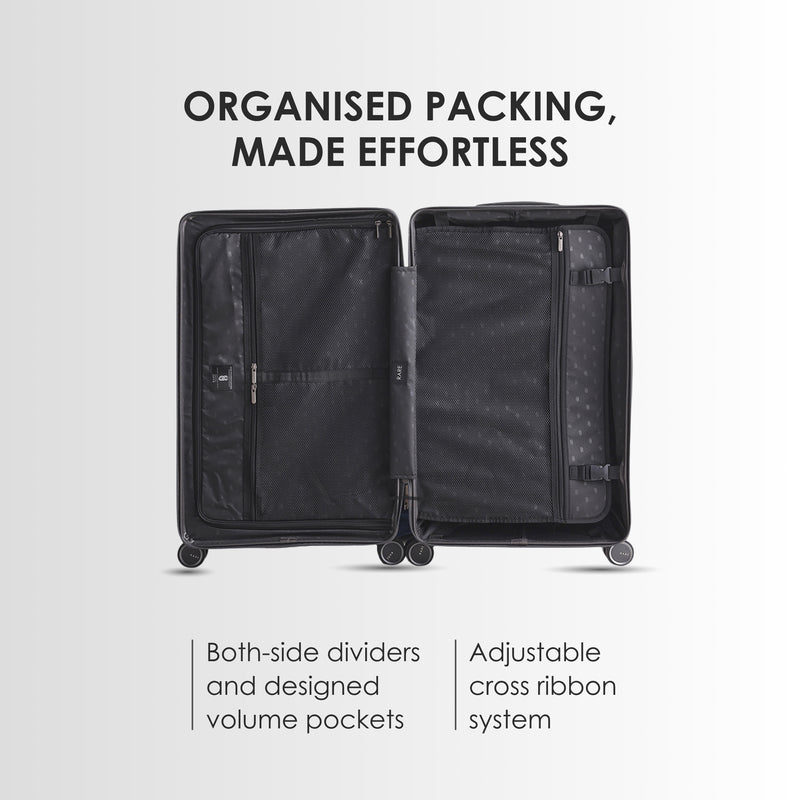 RARE RABBIT Tony Trolley – Hard Shell Polycarbonate Luggage