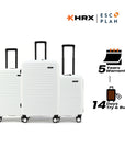 HRX by Hrithik Roshan Hard Body Set of 3 Luggage 8 Wheels - Kyoto