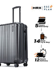 HRX by Hrithik Roshan Medium Check-in Suitcase (65 cm) 8 Wheels - Force