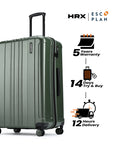 HRX by Hrithik Roshan Large Check-in Suitcase (75 cm) 8 Wheels - Force