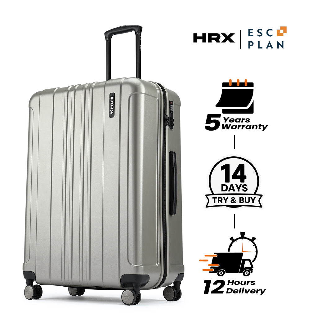 HRX by Hrithik Roshan Large Check-in Suitcase (75 cm) 8 Wheels - Force