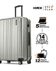 HRX by Hrithik Roshan Large Check-in Suitcase (75 cm) 8 Wheels - Force