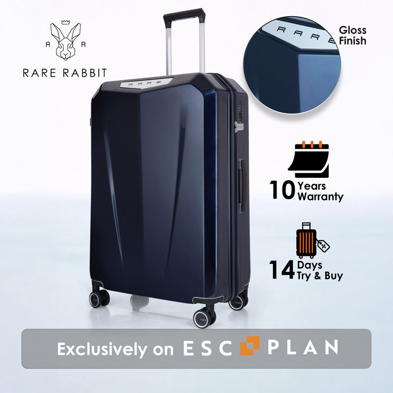 RARE RABBIT Gallardo Trolley – Hard Shell Polycarbonate Luggage