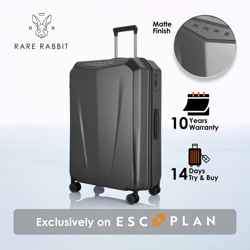 RARE RABBIT Gallardo Trolley – Hard Shell Polycarbonate Luggage