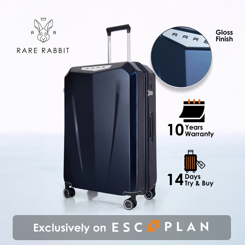 RARE RABBIT Gallardo Trolley – Hard Shell Polycarbonate Luggage