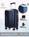 RARE RABBIT Gallardo Trolley – Hard Shell Polycarbonate Luggage