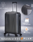 RARE RABBIT Tony Trolley – Hard Shell Polycarbonate Luggage