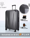 RARE RABBIT Gallardo Trolley – Hard Shell Polycarbonate Luggage
