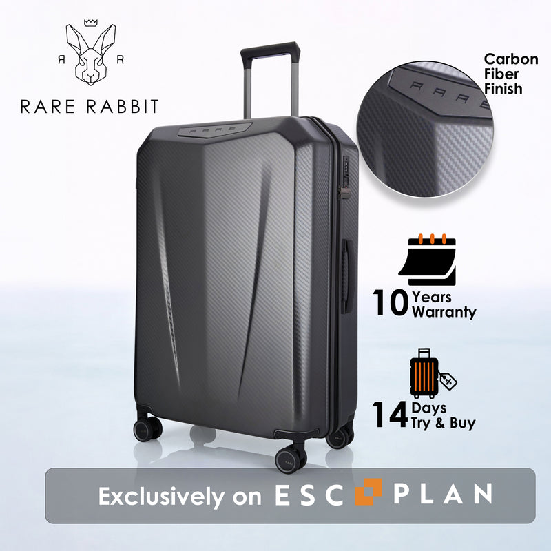 RARE RABBIT Gallardo Trolley – Hard Shell Polycarbonate Luggage