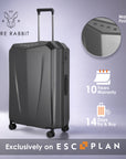 RARE RABBIT Tony Trolley – Hard Shell Polycarbonate Luggage
