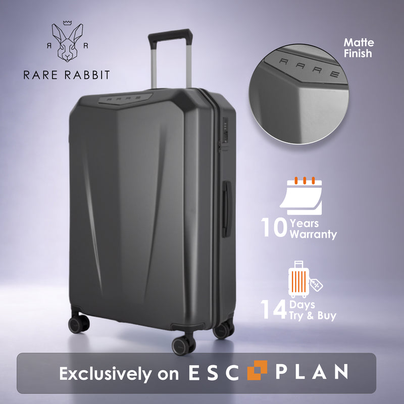 RARE RABBIT Tony Trolley – Hard Shell Polycarbonate Luggage