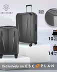 RARE RABBIT Tony Trolley – Hard Shell Polycarbonate Luggage
