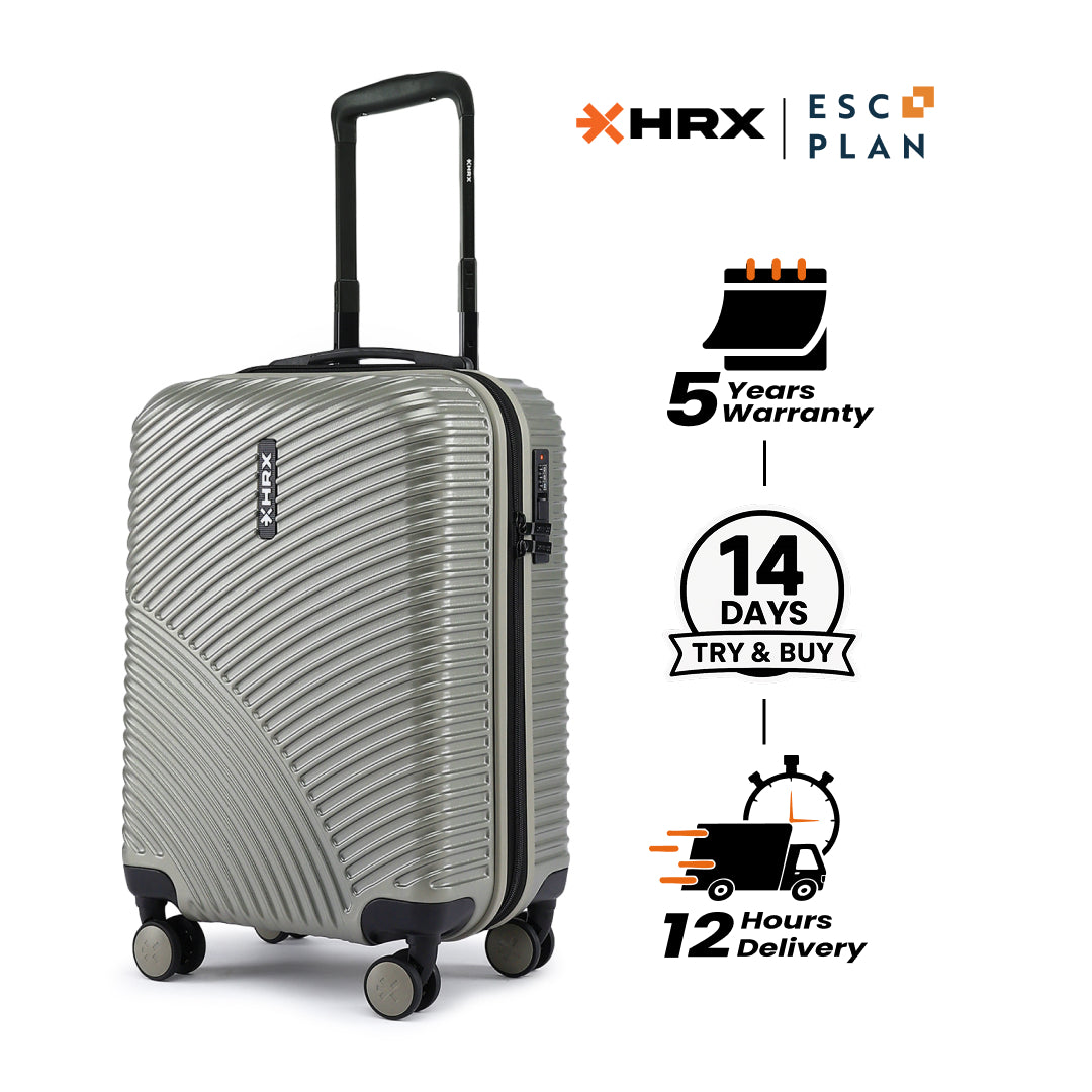 HRX by Hrithik Roshan Small Cabin Suitcase (56 cm) 8 Wheels - Glide