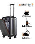 HRX Force Urban Trolley with Laptop Compartment
