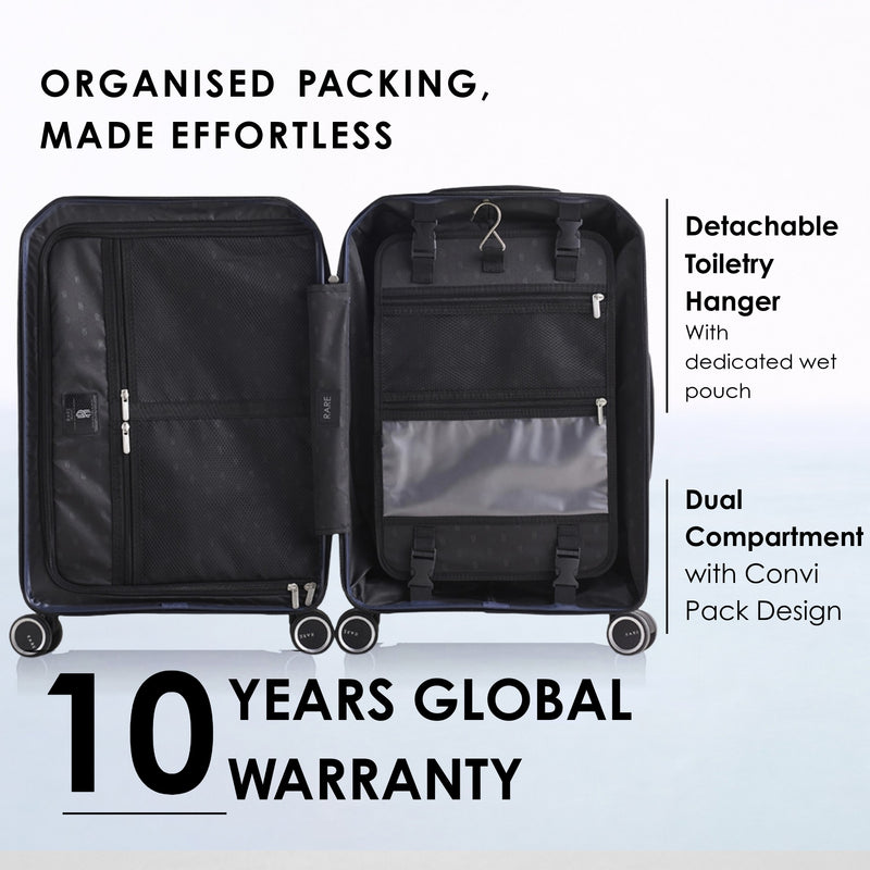 RARE RABBIT Gallardo Trolley – Hard Shell Polycarbonate Luggage