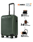 HRX by Hrithik Roshan Small Cabin Suitcase (56 cm) 8 Wheels - Grit